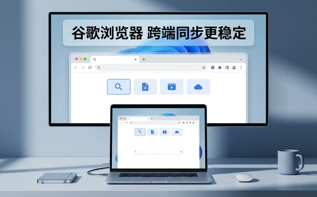 谷歌浏览器标签页与导航操作界面